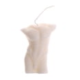thumbnail image 2 of Cuerpo 3D Torso Busto Maniquí Relajación Sala de Estética Hogar Decoración del blanco Gloria Vela Cuerpo Femenino, 2 of 9