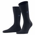 thumbnail image 3 of Burlington Calcetines hombre LEEDS Lote de 3 - lana virgen, logo, lisos, talla única, 40-46 Azul marino 40-46, 3 of 5