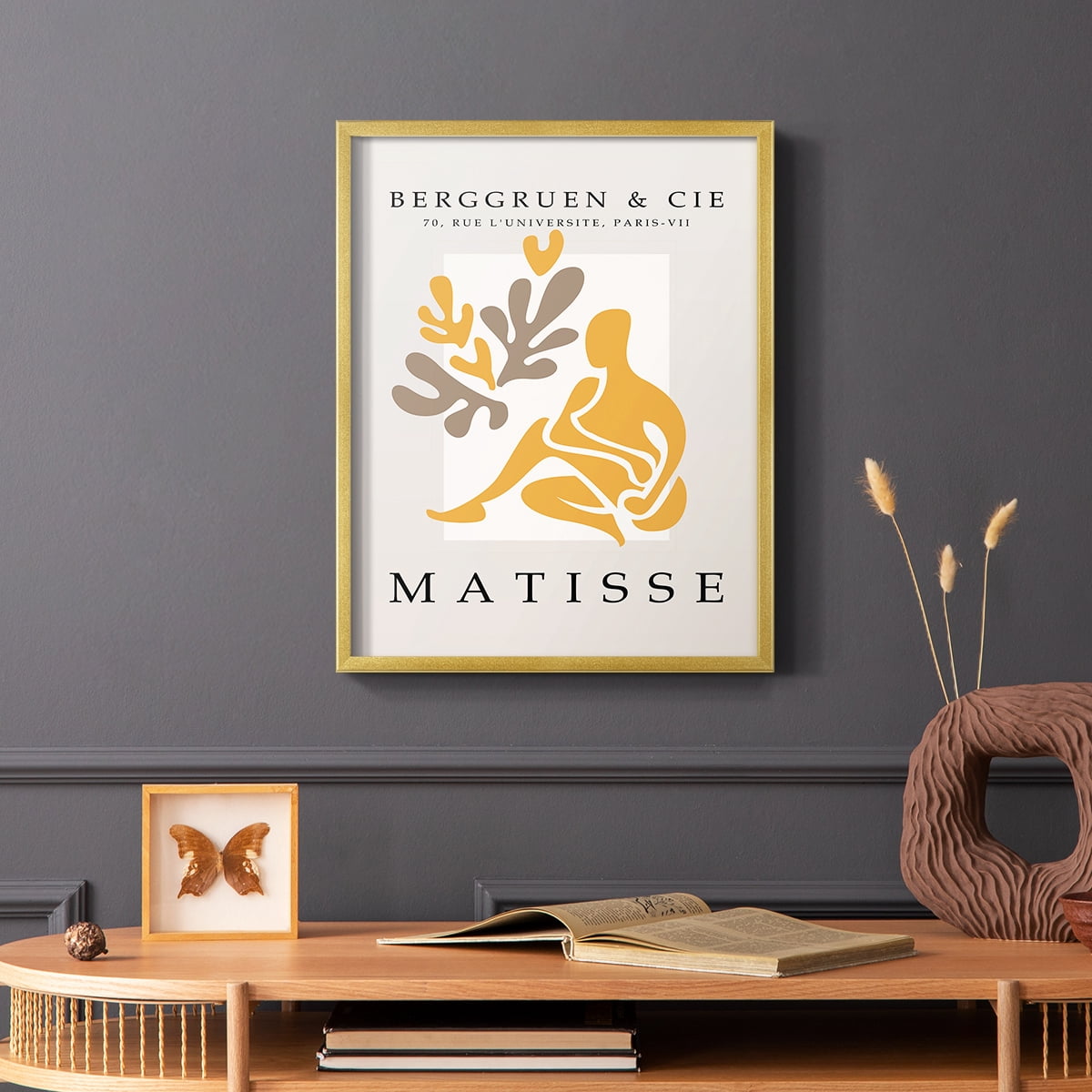Matisse LIV Framed Print - Solid Wood