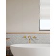 thumbnail image 6 of Wowow Wall Mount Tub Filler Gold Bathtub Faucets with 12 in. Long Spout Reach and Brass Rough in Valve, 6 of 8