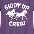 thumbnail image 3 of Instant Message - Giddy Up Crew - Toddler & Youth Girls Short Sleeve Graphic T-Shirt, 3 of 6