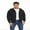 CFMWY00019-Black, variant on Men's Fleece Full Zip Hoodie Jacket, Men’s & Big Zip Hoodie Sweatshirt, Fleece Sherpa Lined Winter Heavyweight Jacket Grey M