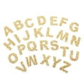 thumbnail image 3 of Miangastore Golden Iron on Patches for Decoration with Thick Texture and Clear Pattern 26 Alphabet Shaped Cloth Appliques, 3 of 8