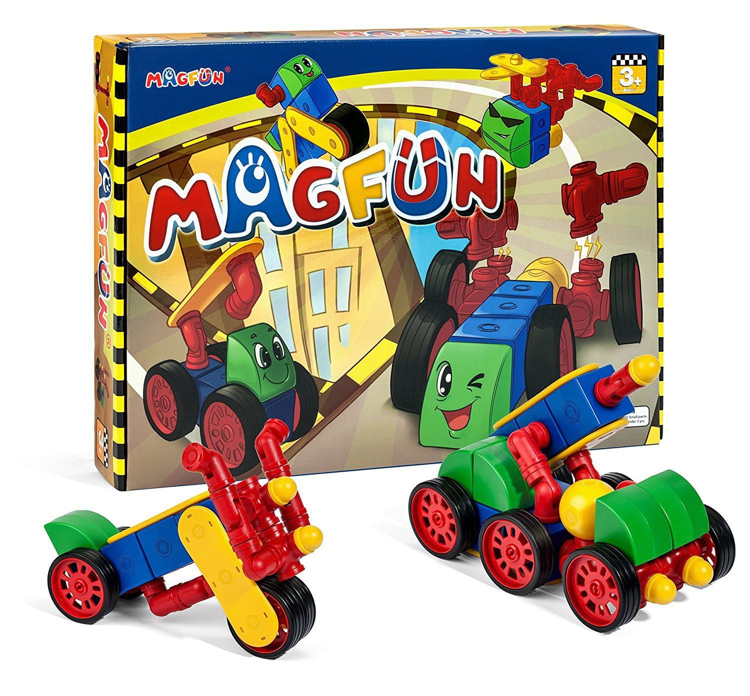 Magnetic Construction Blocks 50 Pieces Toy Magnetic Building Blocks Toy 