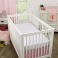 thumbnail image 4 of Disney Make A Wish Princess Pink and White Fitted Crib Sheet, 4 of 6