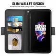 thumbnail image 2 of Étui de Téléphone Mobile pour oneplus 5, Étui à Rabat, Noir, 2 of 7