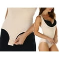 thumbnail image 3 of ToBeInStyle Women's Open Bust Shoulder Strap Body Shapewear, 3 of 7