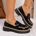 thumbnail image 6 of Tawop Women Shoes Womens Dress Shoes Work Shoes Casual Loafers Round Toe Black 9, 6 of 6