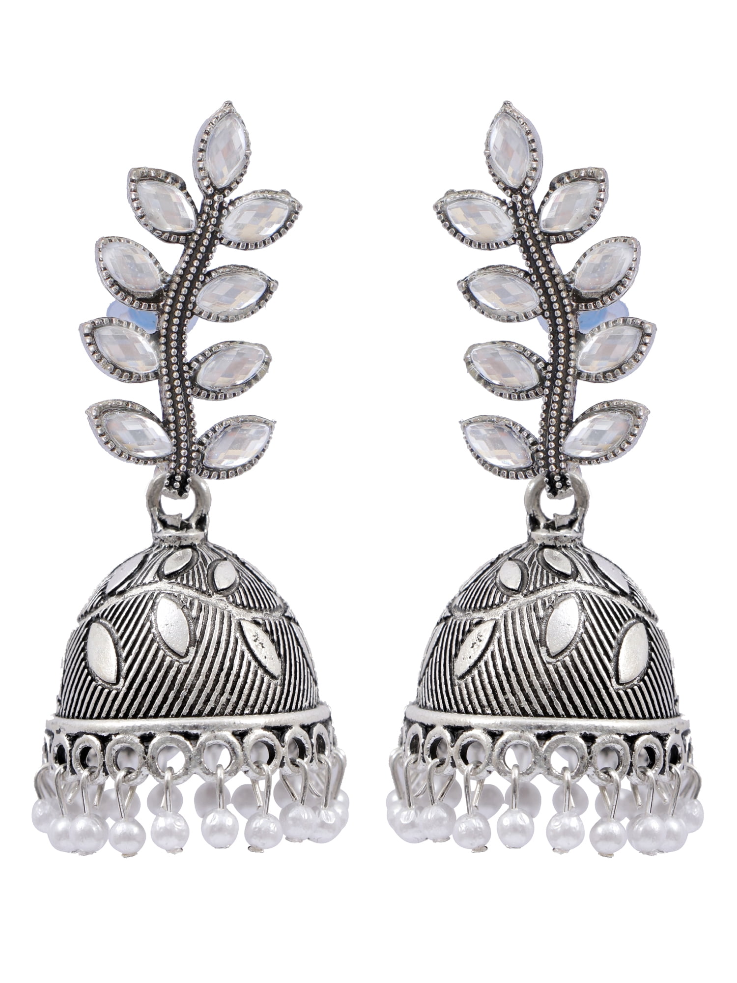 Merasa Modern Jhumka Earrings – Merasa Jewellery
