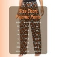 thumbnail image 2 of Adult Matching Ghost Pumpkin Pajama Pants Halloween Clothes (3XL, Black), 2 of 2