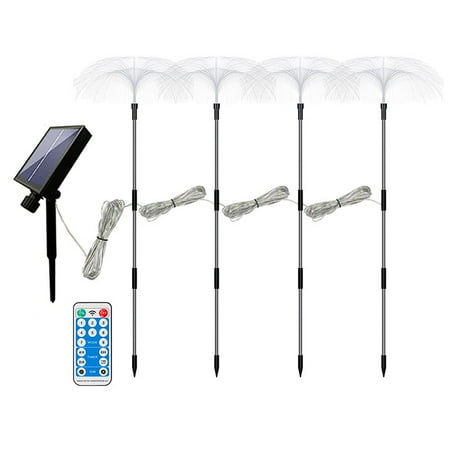 

Solar Fiber Lights Solar Garden Lights Water Proof Outdoor Decorations 7 Color Changing Solar Lights For Garden Terrace