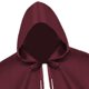thumbnail image 5 of Capa de Halloween, capa de cosplay, capa corta, disfraz, capa con capucha, poncho, medieval Rojo, 5 of 9