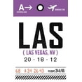 thumbnail image 4 of Las Vegas, Nevada, LAS, Luggage Tag (19x27 inches, Premium 500 Piece Jigsaw Puzzle for Adults and Family, Made in USA), 4 of 4
