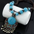 thumbnail image 5 of AYYUFE Women Vintage Bohemia Pendant Long Chain Sweater Necklace Charm, 5 of 7