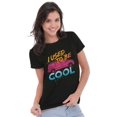 thumbnail image 3 of Funny I Used to Be Cool Mom Minivan Womens Fitted Plus Size Graphic Tee Brisco Brands 2X, 3 of 5