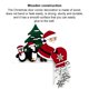 thumbnail image 2 of Marco Puerta Navideña para Actividades Navideñas (pingüino), 2 of 3