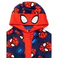 thumbnail image 4 of Marvel Boys Blue Bathrobe, 4 of 7