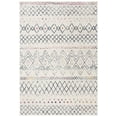 thumbnail image 3 of SAFAVIEH Madison Hannah Geometric Area Rug, Ivory/Navy, 5'1" x 7'6", 3 of 10