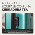 thumbnail image 4 of Set de 4 Maletas de Viaje Rígidas 20 y 18 Pulgadas con 2 Neceseres de 11 Pulgadas Equipaje Ligero con Ruedas 360 y Candado TSA Seraphiel, 4 of 6