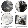thumbnail image 3 of Designart "Grey Eagle Forms Of Serenity" Animals Floater Framed Wall Decor, 3 of 7