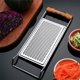 thumbnail image 1 of Rallador de caja de acero inoxidable, rallador y rallador plegable de doble cara para patatas, queso, jengibre y ajo | Utensilio de cocina multifuncional con mango ergonómico, 1 of 6