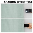 thumbnail image 4 of NICETOWN Full Blackout Linen Curtains 84 inches Long, Thermal Insulated Noise Reducing Drapes for Bedroom Living Room, Seafoam Green, 52"x84", Set of 2, 4 of 11