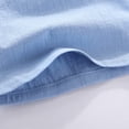 thumbnail image 5 of YunPes 2 Pack Boys Girls Cotton Linen Shorts Comfy Lightweight Casual Sport Shorts Kids Soccer Running Athletic Elastic Waist Pants, 5 of 5