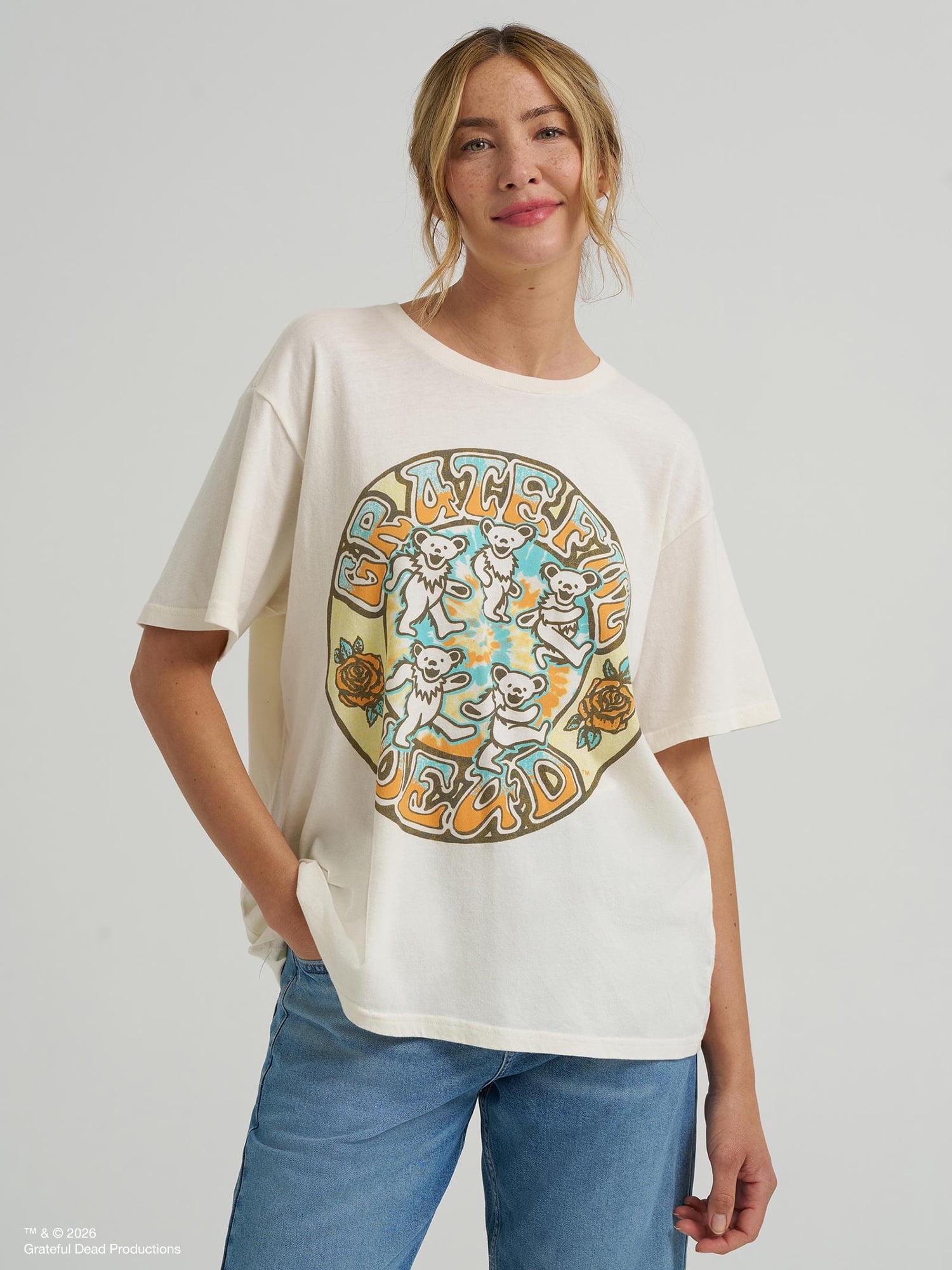Lee® Women's Short Sleeve Billy Joel Graphic Tee, Sizes S-3XL