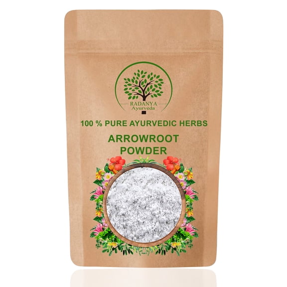 RADANYA Ayurveda Ararot Powder - Arrow Root Powder, 100 Grams Pack