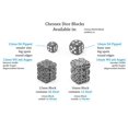 thumbnail image 5 of Juego de dados Chessex Marble Ivory con negro 16 mm d6 (12), 5 of 5
