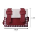 thumbnail image 2 of Bolsa de maquillaje Bolsa de cosméticos de viaje portátil de 6 estilos para mujer Bolsa con cremallera con patrones de flores Bolsa de maquillaje para regalos de perezosos para niñas con cremallera, 2 of 6