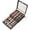 Black, variant on 20 Slots Sunglass Organizer for Women Men Sunglasses Storage Box for Multiple Pairs of Eyeglass Holder Display Case