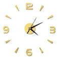 thumbnail image 1 of Fyydes Wall Clock Sticker 3D Big Watch Decor DIY Wall Modern Home Office Room Decor, Wall Watch Decor,Wall Clock, 1 of 8