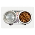 thumbnail image 1 of Mermaid Pet Mat for Food and Water, Fairytale Character with a Seashell Mythological Underwater Cheerful Childhood, Non-Slip Rubber Mat for Dogs and Cats, 18" X 12", by Ambesonne, 1 of 2