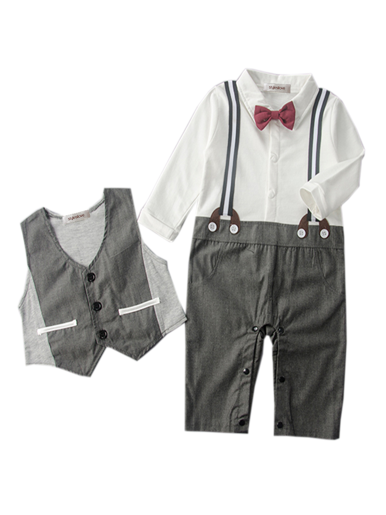 baby boy tuxedo onesie