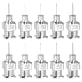 thumbnail image 1 of 10 Pcs 28G 0.26 Inch Bent Blunt Tip Dispensing Needle with Lure Lock for Refilling Liquid Adhesives, 1 of 6