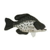 "7"" Black Crappie Fish Plush Stuffed Animal Toy"
