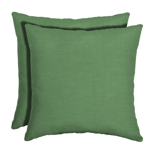 ARDEN Outdoor Toss Pillow (2 Pack) 16 x 16, Moss Green Leala