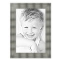 thumbnail image 2 of ArtToFrames 21" x 31" Platinum Ridge Brushed Slvr Picture Frame, 21x31 inch Silver Wood Poster Frame (WOM-5249),  Pack, 2 of 6