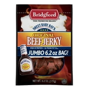 Bridgford 100% Beef Sweet Baby Ray's Original Beef Jerky 6.2oz Resealable Bag