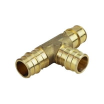 The Mosack Group EPXT34 0.75 in. Brass PEX-A Barb Tee Fitting