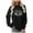 Black, variant on Womens Graphic Sweatshirts Causal Long Sleeve"Hockey Mum"Letter Printed No Hood Pullovers Loose Fit Drop Shoulder Crew Neck Tops Tshirts Pink XXL