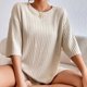 thumbnail image 4 of Conjunto de blusa y pantalones cortos para mujer conjunto de pantalones cortos informales para mujer conjunto de pantalones cortos de moda trajes FLhrweasw Nuevo, 4 of 7