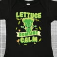thumbnail image 4 of Inktastic Lettuce Romaine Calm Boys or Girls Baby Bodysuit, 4 of 5