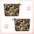 thumbnail image 2 of Makeup Bag Small Cosmetic Bags for Women Travel Toiletry Bag Zipper Pouch Purse Organizer Pouches, Italian Theme Pattern Cool, 2 of 7