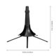 thumbnail image 2 of unbranded Soporte Para Plegable Negro Con Base Estable Y De Para, 2 of 8