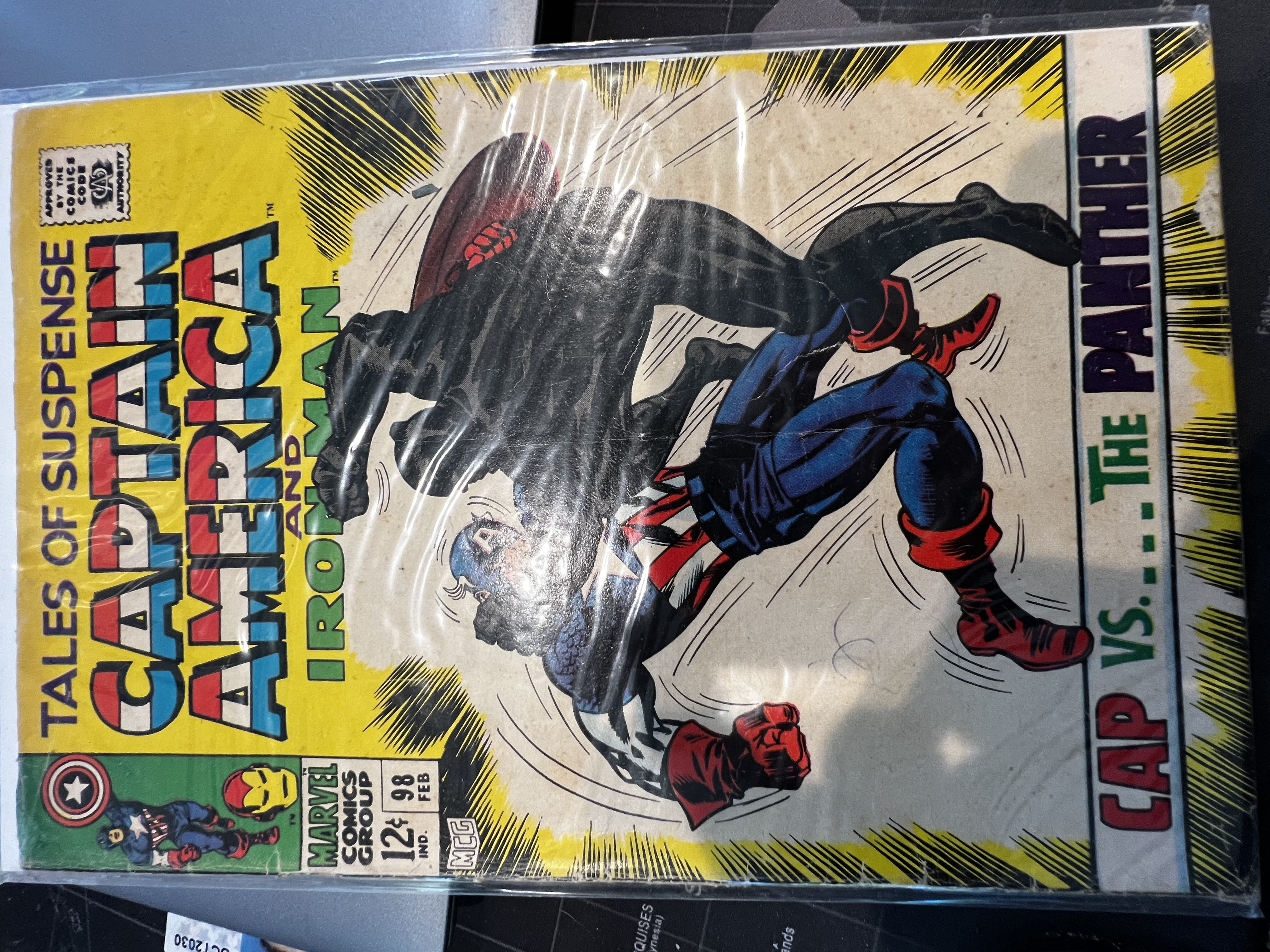 Tales of SUSPENSE #98, 1st full Whitney Frost (Madame Masque) 2nd Whiplash Fine
