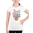 thumbnail image 2 of Floral Bouquet Vintage Art Youth's T-shirt, 2 of 3