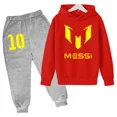 thumbnail image 3 of Conjunto de sudadera con capucha y pantalones largos de moda infantil con la superestrella argentina de fútbol número 10, ropa para niños, primavera y otoño, ropa deportiva Messi, 3 of 5