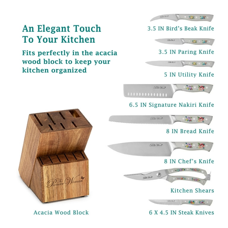Kitchen King knife set professional BLACK Gradient 6 pieces knife
